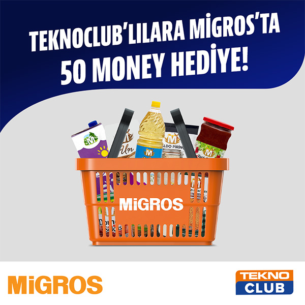 Teknosa TeknoClub Migros 500/50 TL kod