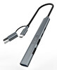 Inca Iutp-06Tx USB 3.0 & Type-C 3.1 Hub 1 X USB 3.0 +2 X USB+Type-C+Pd100W 2.0 Çoklayıcı Aluminyum Kasa