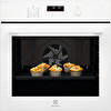 Electrolux EOD6F77WV 600 Serisi SteamBake Buhar İlaveli Katalitik ve AquaClean Temizlemeli 72 lt A+ Wi-Fi Beyaz Cam Ankastre Fırın