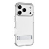 Cellularline iPhone 17 PRO MAX Stand Özellıklı Antibakteriyel Şeffaf Kılıf
