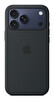 Apple MGFR4ZM/A iPhone 17 Pro Max için MagSafe özellikli Silikon Kılıf Siyah