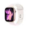 Apple Watch Series 11 GPS 46mm Roze Altın Alüminyum Kasa ve Bulut Pembesi Spor Kordon - S/M