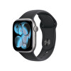 Apple Watch Series 11 GPS 42mm Uzay Grisi Alüminyum Kasa ve Siyah Spor Kordon - M/L