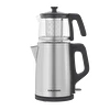 Grundig TM 2522 IC  Inox Cam Çelik Süzgeçli Çay Makinesi