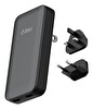 Ttec 2SCG06S SmartCharger Trio GaN 65W PD Uluslararası Seyahat Şarj Cihazı Siyah