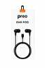 Preo Ear Pod Type-C Kulakiçi Silikonlu Kulaklık Siyah