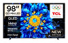 TCL 98P8LGTV 98" 248 EKRAN 4K 144HZ QLED GOOGLE QLEDTV