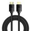 Baseus High Definition Seri HDMI 8K to HDMI 8K Adaptör 2m Kablo - Siyah