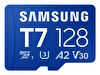Samsung 128GB T7 microSDXC UHS-I U3 V30 A2 170MB/s MB-MB128T/WW MicroSD Hafıza Kartı