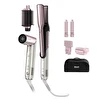 Shark Glam 5 Başlıklı Düz, Dalgalı ve Bukleli Çok Amaçlı Saç Şekillendirici - Pembe