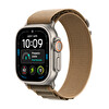 Apple Watch Ultra 4 GPS + Cellular 49mm Natürel Titanyum Kasa ve Çöl Rengi Loop - M
