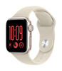 Apple Watch SE 3 GPS 40mm Yıldız Işığı Alüminyum Kasa ve Kum Beji Spor Kordon - S/M