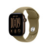 Apple Watch Series 12 GPS 42mm Koyu Bronz Alüminyum Kasa ve Klasik Zeytin Yeşili Spor Kordon - S/M