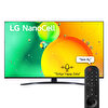 LG 50NANO766QA 50" 126 Ekran Uydu Alıcılı 4K Ultra HD Smart NanoCell TV