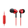Sony Mdrex110Apr Kulak İçi Kulaklık Kırmızı