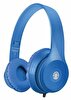 Preo MS34S X-Bass Kablolu Kulak Üstü Kulaklık Mavi
