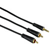 Hama HM.122298 3.5MM 2RCA Stereo Altın Uç 3S 1.5M Kablo