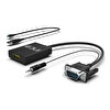 Inca Ivth-02 Vga To HDMI Çevirici + Usb Güç Adaptörü + Ses Kablosu HDMI Dişi Vga Erkek