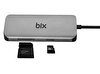 Bix BX10HB Type C To 3 USB 3.0 Gigabit Ethernet Ultra HD 4K HDMI PD Şarj 2 SD Card Çevirici
