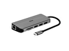 Bix BX11HB 10 IN 1 Type C To 3 USB3.0 4K ULTRA HD HDMI VGA RJ45 Ethernet 2 SD CARD AUX USB-C Çevirici