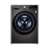 LG F4V9BCP2EE 12 KG Yıkama 8 KG Kurutmalı Çamaşır Makinesi Siyah