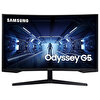 Samsung Odyssey G5 Lc27g55tqbuxuf 27" 1 Ms Qhd Curved Gaming Monitör