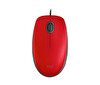 Logitech M110 Sessiz Kablolu Kırmızı Mouse