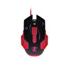 Preo My Game MG09 Kablolu Gaming Mouse Kırmızı Siyah + Mouse Pad Siyah