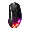 Steel Series Aerox 3 Kablosuz Onyx TrueMove Air Optik Sensör Ultra Hafif Gaming Mouse Siyah