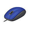 Logitech M110 Silent Kablolu Mavi USB Mouse 910-005488