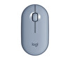 Logitech M350 Pebble Kablosuz Mouse Mavi Gri