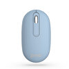 Preo M21 Şarj Edilebilir Pastel Kablosuz Sessiz Mavi Mouse 