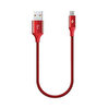 Ttec Alumicable Mini 30cm Micro USB Şarj Kablosu - Kırmızı 