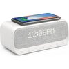 Anker Wakey Bluetooth 5.0 Hoparlör, QI Hızlı Kablosuz Şarjlı Çalar Saat Radyo