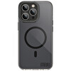 Youngkit Ll007 Coloured Glaze iPhone 14 Pro Siyah Sert Silikon Kılıf 