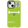 Youngkit Lxx003 iPhone 13 Sert Silikon Kılıf Yeşil