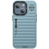 Youngkit Ss003 iPhone 13 Sert Silikon Mavi Kılıf 