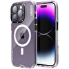 Youngkit Exquisite Tmcx002 iPhone 14 Pro Max Mor Sert Silikon Kılıf