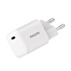 Philips Dlp4333Cw 30W Gan PD USB-C Beyaz Şarj Adaptörü