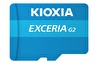 KIOXIA 64GB EXCERIA G2 MICRO SDXC U1 V30 4K 100/50
