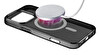 Cellularline iPhone 16 Pro Gloss Magsafe Siyah Kılıf GLOSSMAGIPH16PROK