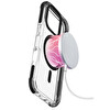 Cellularline iPhone 16 Pro Max Tetraforce Magsafe Ultra Koruma Şeffaf Kılıf TETRACMAGIPH16PRMT