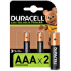 Duracell AAA 750 mAh-2K Şarj Edilebilir Pil