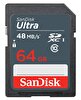 SanDisk Ultra SD Card 64GB SDXC Memory Card up to 48MB/s Class 10
