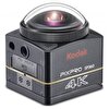 Kodak Pixpro SP360 4K VR Aksiyon Kamera Wİ-Fİ ve 4K Aqua Paket Siyah