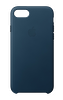 Apple MQHF2ZM/A iPhone 8 Deri Kılıf - Elektrik Mavisi