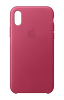Apple MQTJ2ZM/A iPhone X Fuşya Deri Cep Telefonu Kılıfı