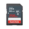 Sandisk Ultra SDSDUNR256GGN3IN 256GB 100MB/S Sdxc Hafıza Kartı