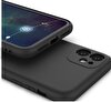 Preo Nano iPhone 11 Lens Korumalı Silikon Telefon Kılıfı Siyah