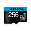 Adata 256GB ADAPT. MICROSDXC UHS-I Kart 100/25MB/s Class10